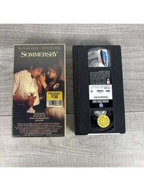 Sommersby VHS (1993) Warner Home Video - Richard Gere Jodie Foster